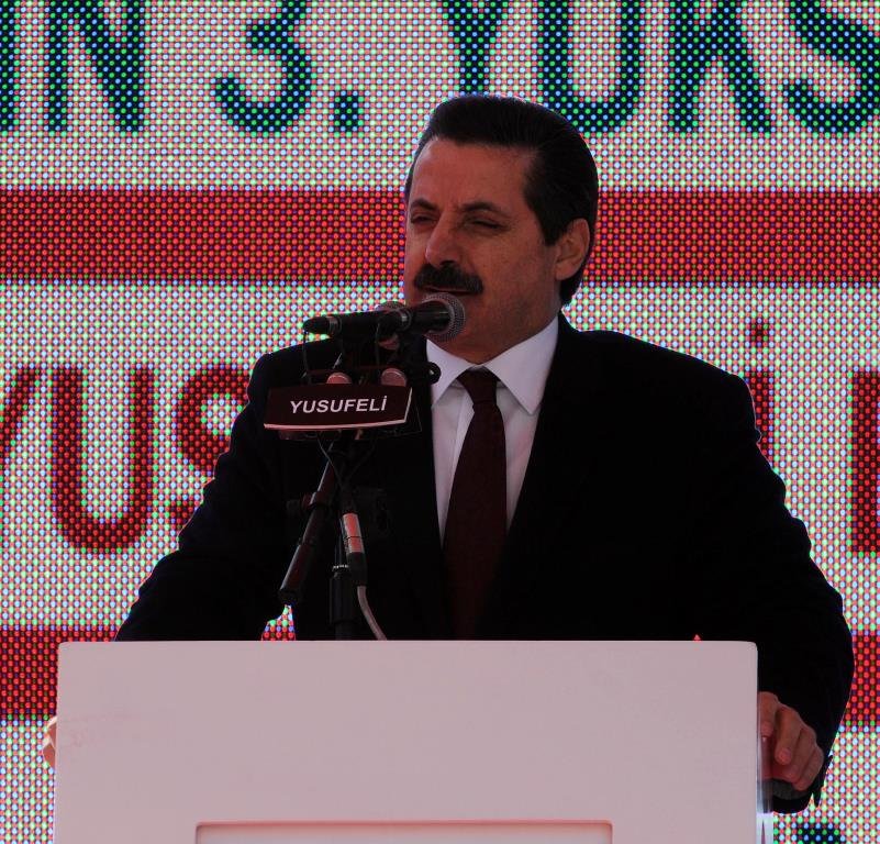 YUSUFELI BARAJI DEVAM EDIYOR